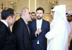 بیانیه وزارت‌خارجه قطر درباره جزئیات دیدار با لاریجانی