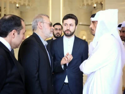 بیانیه وزارت‌خارجه قطر درباره جزئیات دیدار با لاریجانی