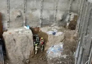 مرگ یک کارگر در حادثه ریزش آوار در مشهد