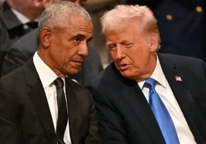 لحظه‌ای که دونالد ترامپ، اوباما را به گریه انداخت