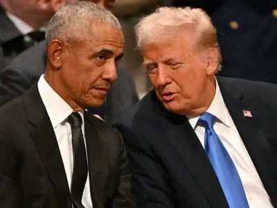 لحظه‌ای که دونالد ترامپ، اوباما را به گریه انداخت