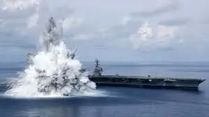 آسیب پذیری ناو آمریکا در برابر تهدیدات ایران/ ویدئو